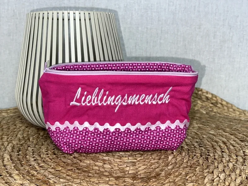 Kosmetiktasche Lieblingsmensch