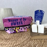 Kosmetiktasche Beware of the Owner