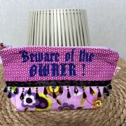 Kosmetiktasche Beware of the Owner