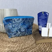 Kosmetiktasche Seide